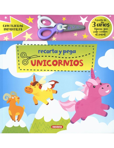 Recorta y pega unicornios