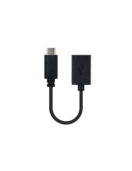 USB 2.0, 0.15m cable USB 0,15 m USB C USB A Negro