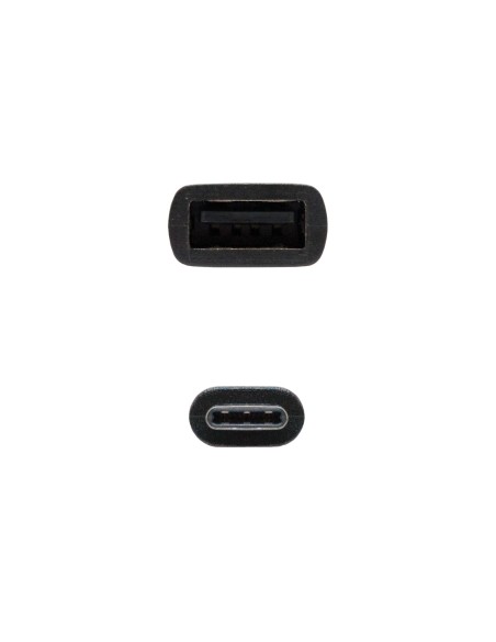 USB 2.0, 0.15m cable USB 0,15 m USB C USB A Negro
