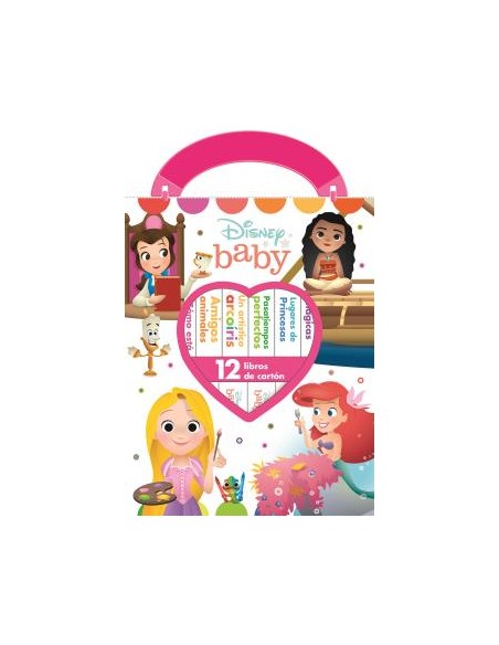 MI PRIMERA LIBRERIA DISNEY BABY PRINCESAS M1L MI PRIMERA LIBRERIA DISNEY BABY PRINCESAS M1L