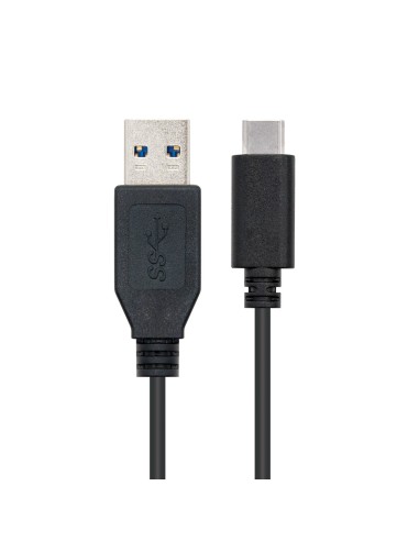 USB 3.1, 1m cable USB USB 3.2 Gen 2 (3.1 Gen 2) USB C USB A Negro