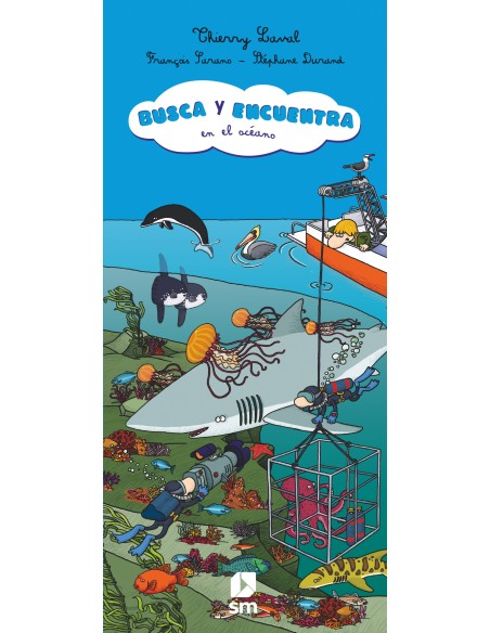 Busca y encuentra en el oceano