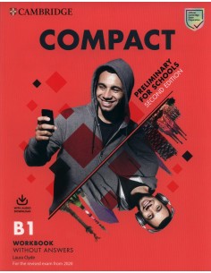 Compact Preliminary for Schools Second edition Workbook without answers with Audio Download