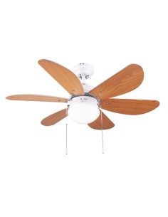 05939 ventilador Blanco, Madera