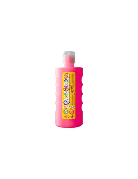 BOTE ERG. TEMPERA LIQ. PLAYCOLOR 500ML MAGENTA