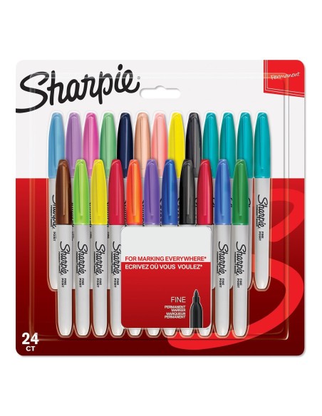 Fine marcador 24 pieza(s) Punta fina Multicolor