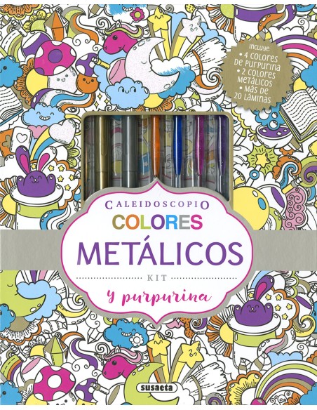 Colores metalicos y purpurina