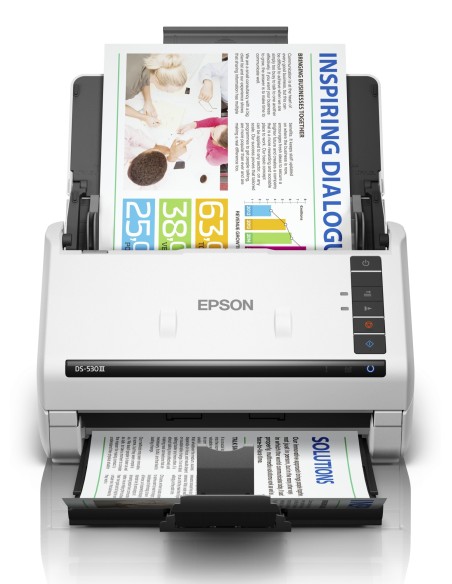 WorkForce DS-530III Escáner alimentado con hojas 600 x 600 DPI A4 Blanco