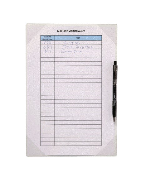 194700 archivador PVC Transparente