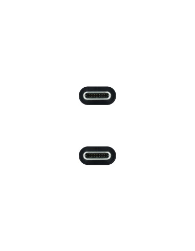 Cable USB 3.1 Gen2 10Gbps 5A, 4K/60Hz, USB-C/M-USB-C/M, Negro, 1.5 m