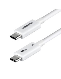 Cable Thunderbolt 5 Certificado de 80cm - 80Gbps/120Gbps - 8K60Hz - PD 240W - Cable Thunderbolt Certificado - Compatible con Thu