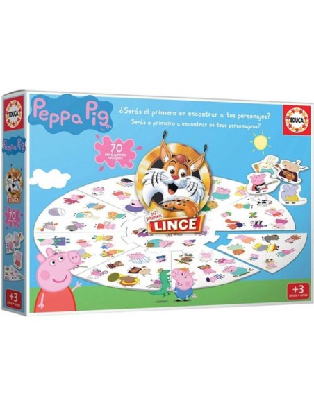 LINCE PEPPA PIG JUEGO DE MESA
