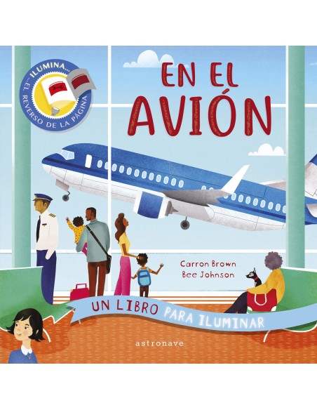 En el avion Un libro para iluminar