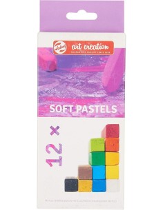 Estuche 12 pastel suave artcreation colores surtidos