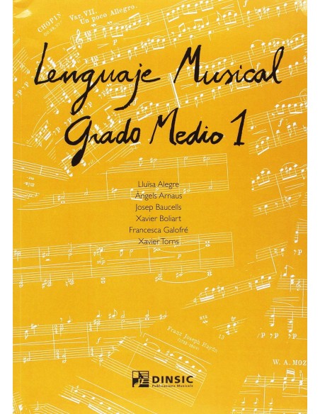 Lenguaje musical grado medio 1