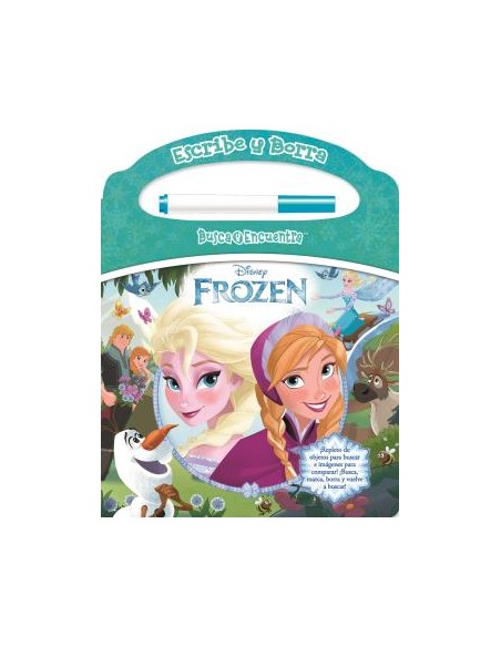 PINTAR Y BORRAR FROZEN WELF