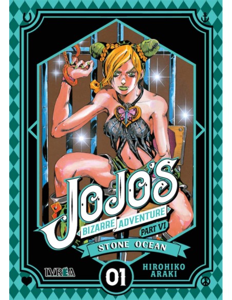 Jojo Bizzarre Adventure Parte 6 Stone ocean 01