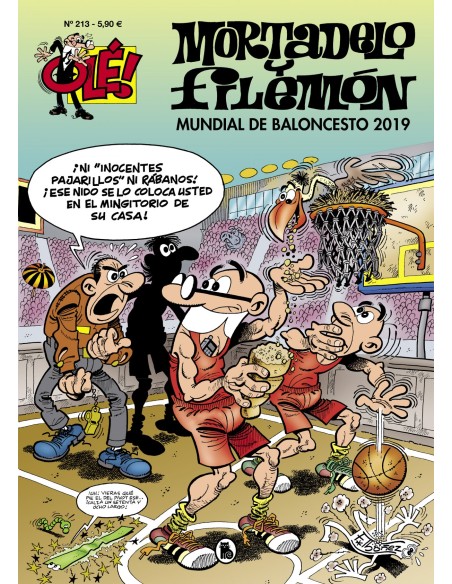 Mundial de baloncesto 2019 Ole Mortadelo 213