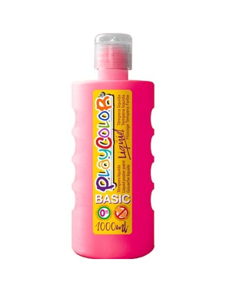 BOTE ERG. TEMPERA LIQ. PLAYCOLOR 1000ML MAGENTA