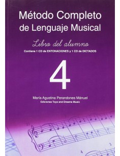 Metodo completo de lenguaje musical 4 nivel libro del alumno