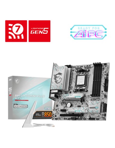 B850M GAMING PLUS WIFI placa base AMD B850 Zócalo AM5 micro ATX
