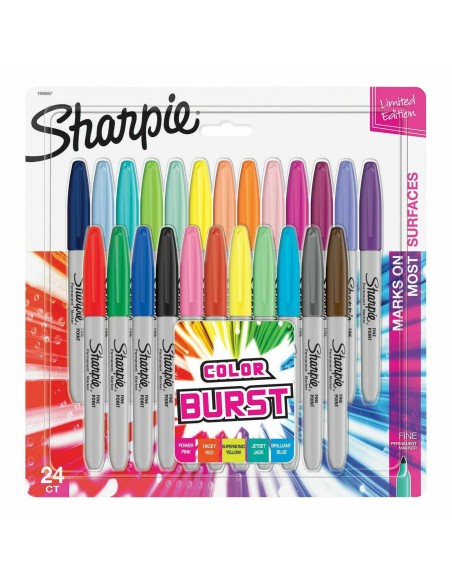 Fine marcador 24 pieza(s) Punta fina Multicolor