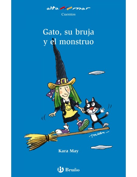 Gato su bruja y el monstruo