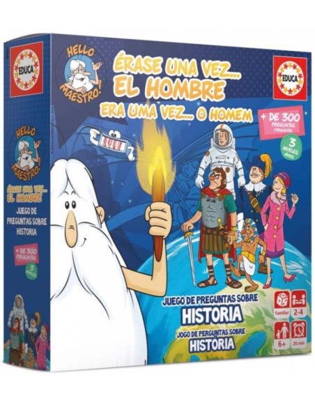 ERASE UNA VEZ EL HOMBRE JUEGO DE MESA
