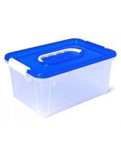 C 6 BAUL ALMACENAJE 28X19X13CM POLIPROPILENO CON ASA