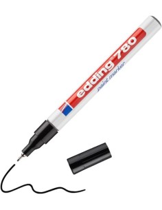 C 10 ROTULADOR EDDING 780 NEGRO 01
