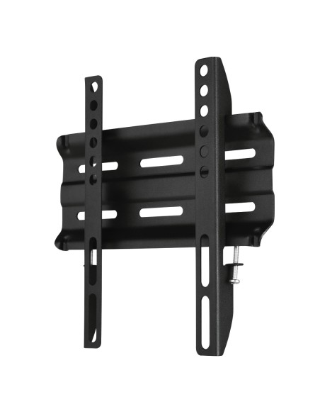 Soporte de pared fijo para pantalla plana de 19" a 48" (para TV de hasta 25kg, VESA 200x200), Negro