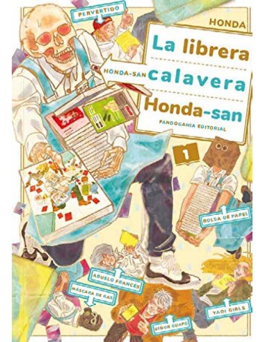La librera calavera Honda san