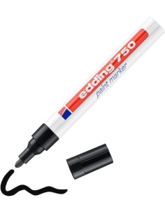 C 10 ROTULADOR EDDING 750 NEGRO 01