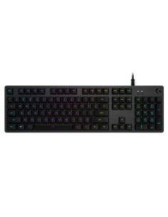 920-009344 teclado Juego USB QWERTY Español Carbono