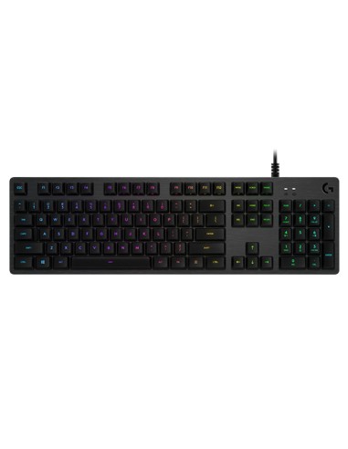 920-009344 teclado Juego USB QWERTY Español Carbono