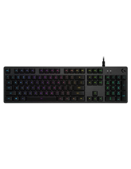 920-009344 teclado Juego USB QWERTY Español Carbono