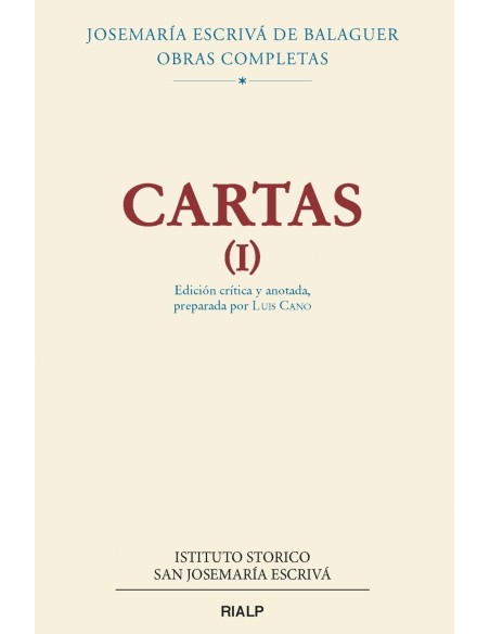 Cartas I edicion critico historica Rustica