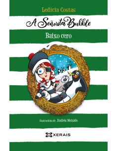 A senorita Bubble baixo cero