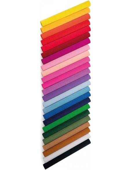 ROLLO CONTINUO PAPEL CRESPON 40G 50X250CM AMARILLO CANARIO