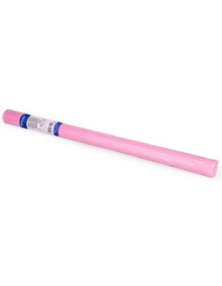 ROLLO CONTINUO PAPEL CRESPON 40G 50X250CM ROSA