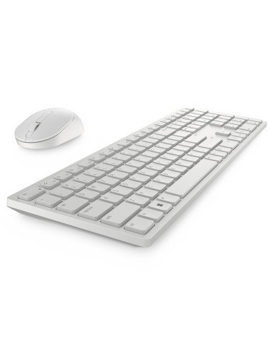KM5221W-WH teclado Ratón incluido RF inalámbrico QWERTY Español Blanco