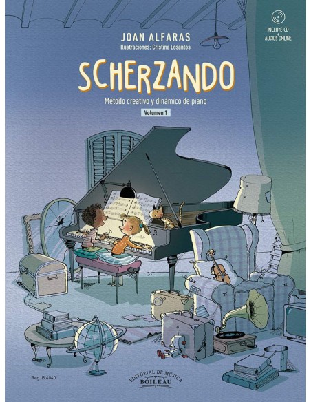 Scherzando Metodo creativo y dinamico de piano