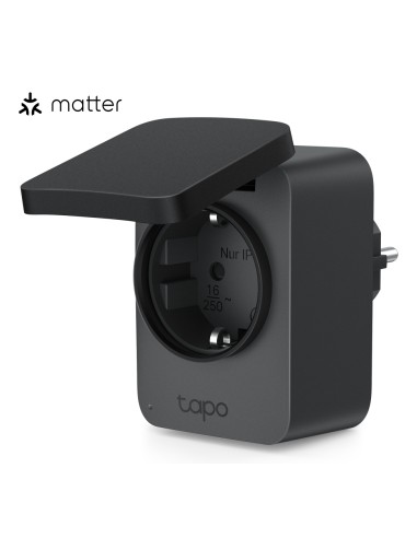 Tapo P410M enchufe inteligente 3680 W Hogar Negro
