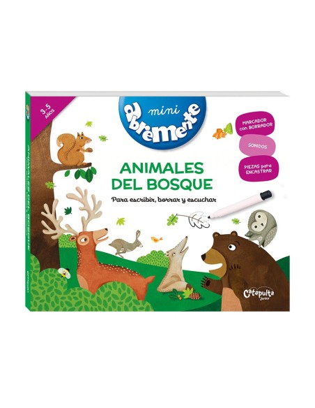 MINI ABREMENTE ANIMALES DEL BOSQUE