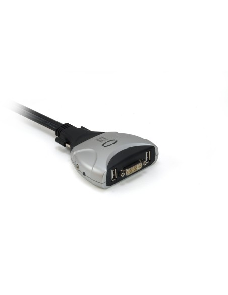 KVM de 2 puertos, DVI, USB, Audio