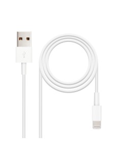 CABLE LIGHTNING IPHONE A USB 2.0, IPHONE LIGHTNING-USB A/M, 2.0 M