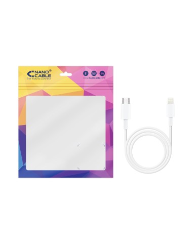 Cable Lightning a USB-C, 50 cm