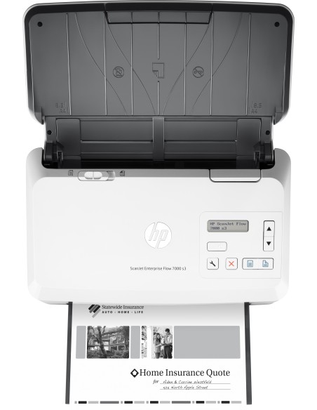 Scanjet Enterprise Flow 7000 s3 Escáner alimentado con hojas 600 x 600 DPI A4 Blanco