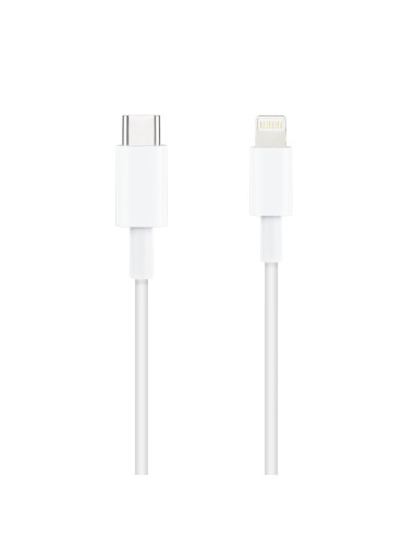 10.10.0601 cable de conector Lightning 1 m Blanco