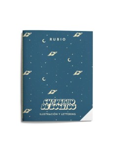 CUADERNO BOCETOS LOS 70VIAJE EN EL TIEMPO